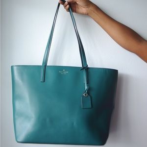 Kate Spade Teal Tote Bag